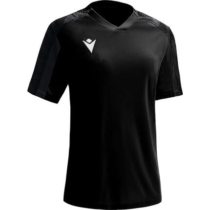Tee, foot, femmes, Bellatrix, manches courtes, gris foncé/noir