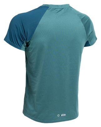 Oxsitis X-Train Heren Trui met korte mouwen Groen/Blauw 7/7
