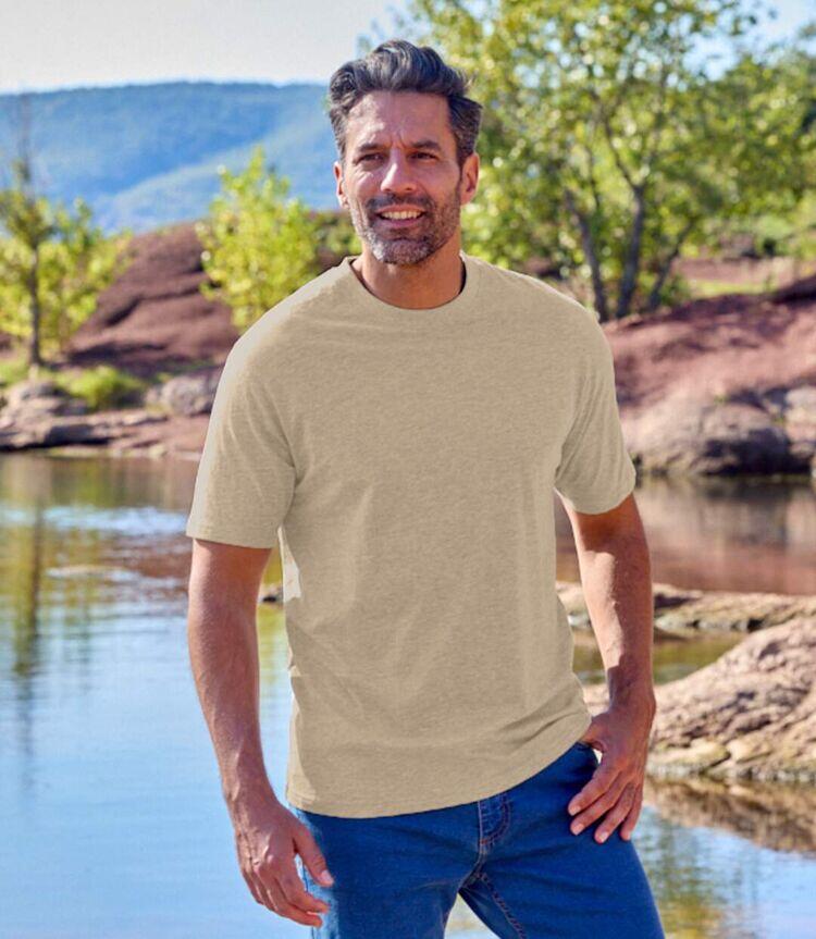 Lot de 6 Tee-Shirts MC Col Rond Unis 2/7