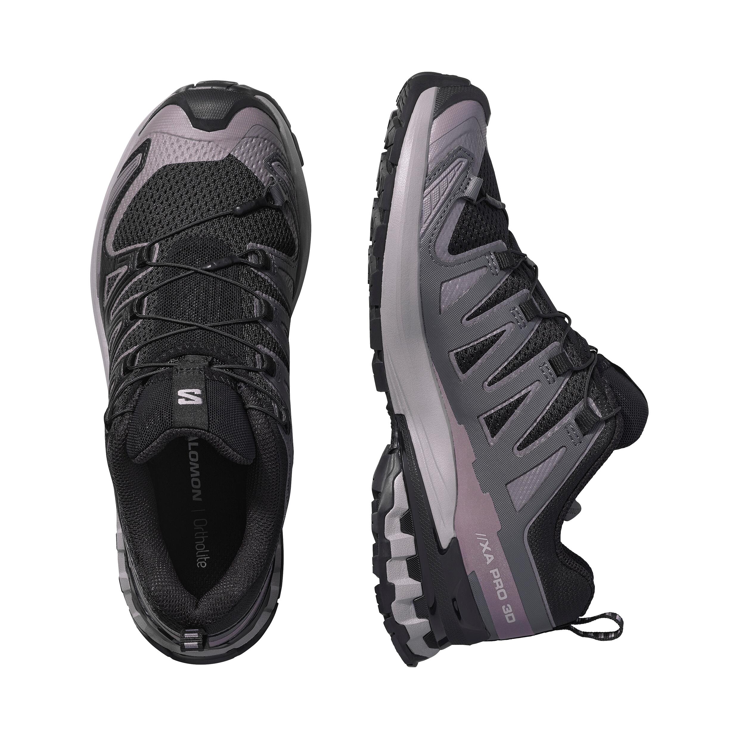 Damen, Trailrunning-Schuhe, XA PRO 3D V9,  Schwarz 2/7
