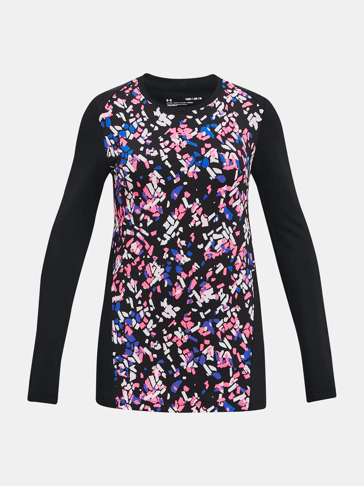 Lány póló Under Armour CW Novelty LS Crew 3/4