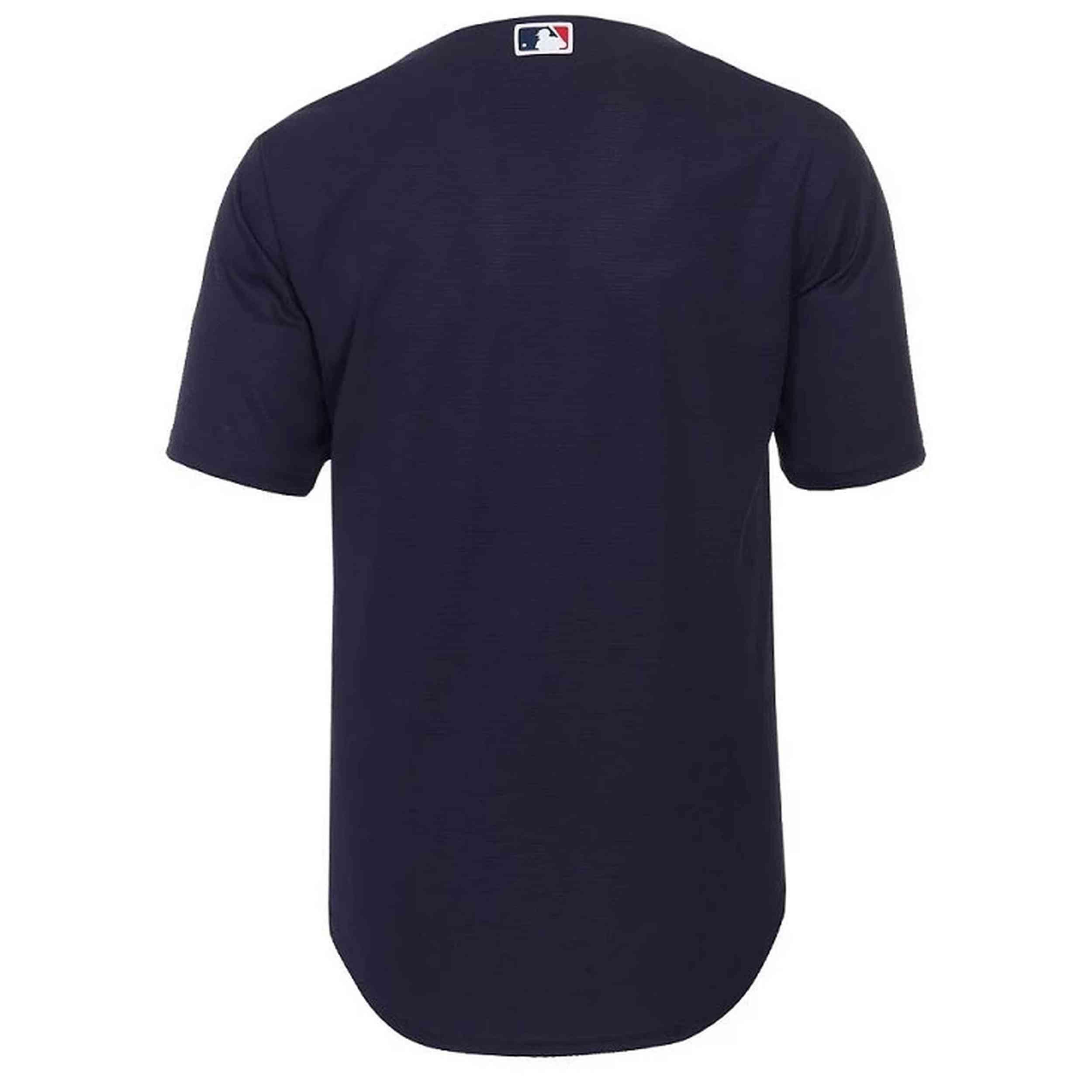 Camiseta de beisebol Nike modelo T770-BQNB-BQ-XVB para homem 3/4