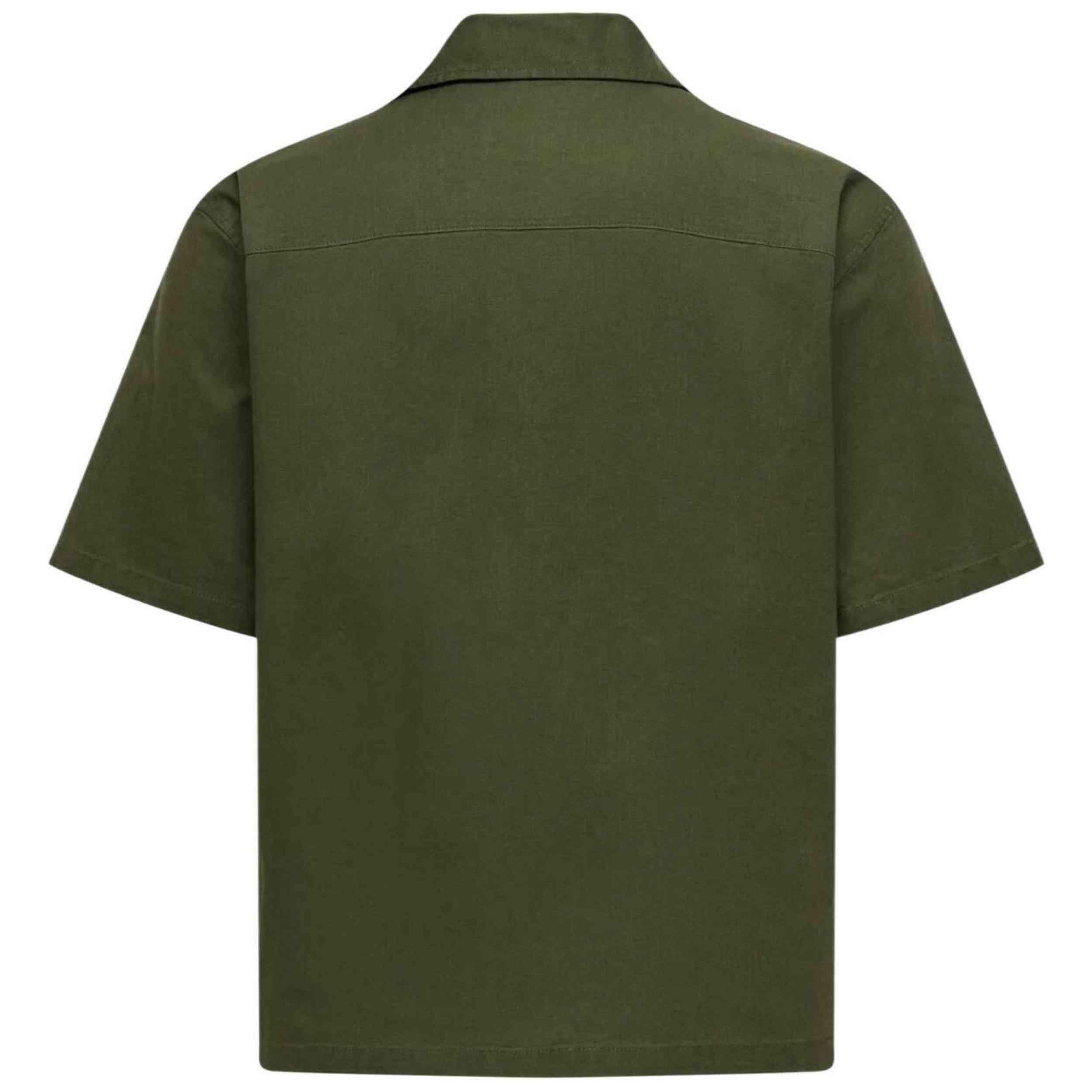 Chemise Only & sons modèle 22036358-OLIVE pour homme 4/4