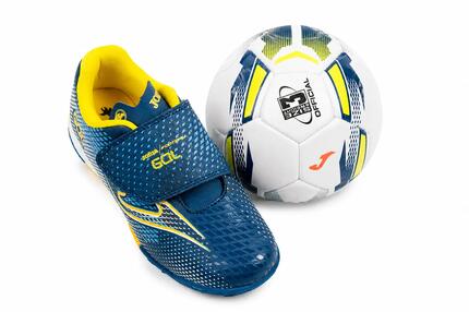 Buty piłkarskie turfy dziecięce Joma Gol 2603 w zestawie z piłką