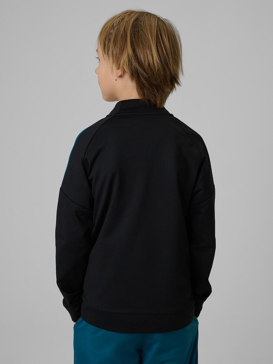 Bluza sportowa regular bez kaptura chłopięca 4F 4FJRSS26TFSWM0991