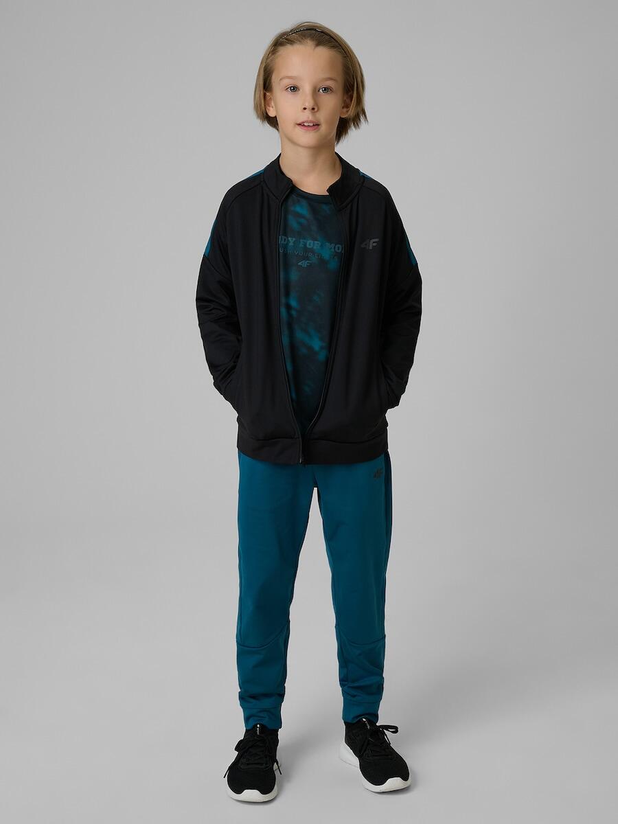 Bluza sportowa regular bez kaptura chłopięca 4F 4FJRSS26TFSWM0991 7/7