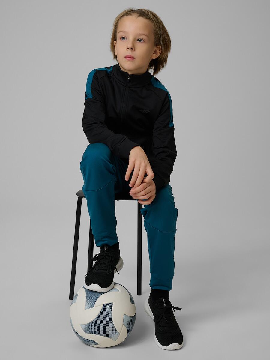 Bluza sportowa regular bez kaptura chłopięca 4F 4FJRSS26TFSWM0991 5/7