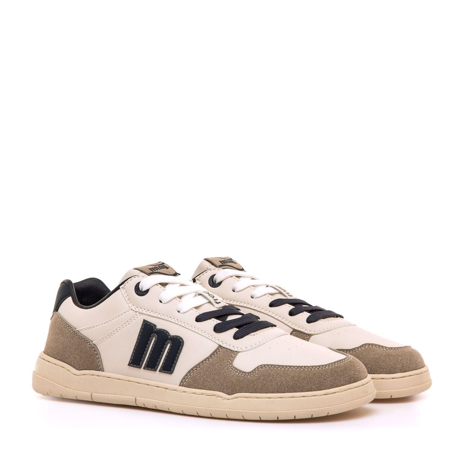 Sneaker barefoot herren MTNG FREE MIAMI grau 4/7