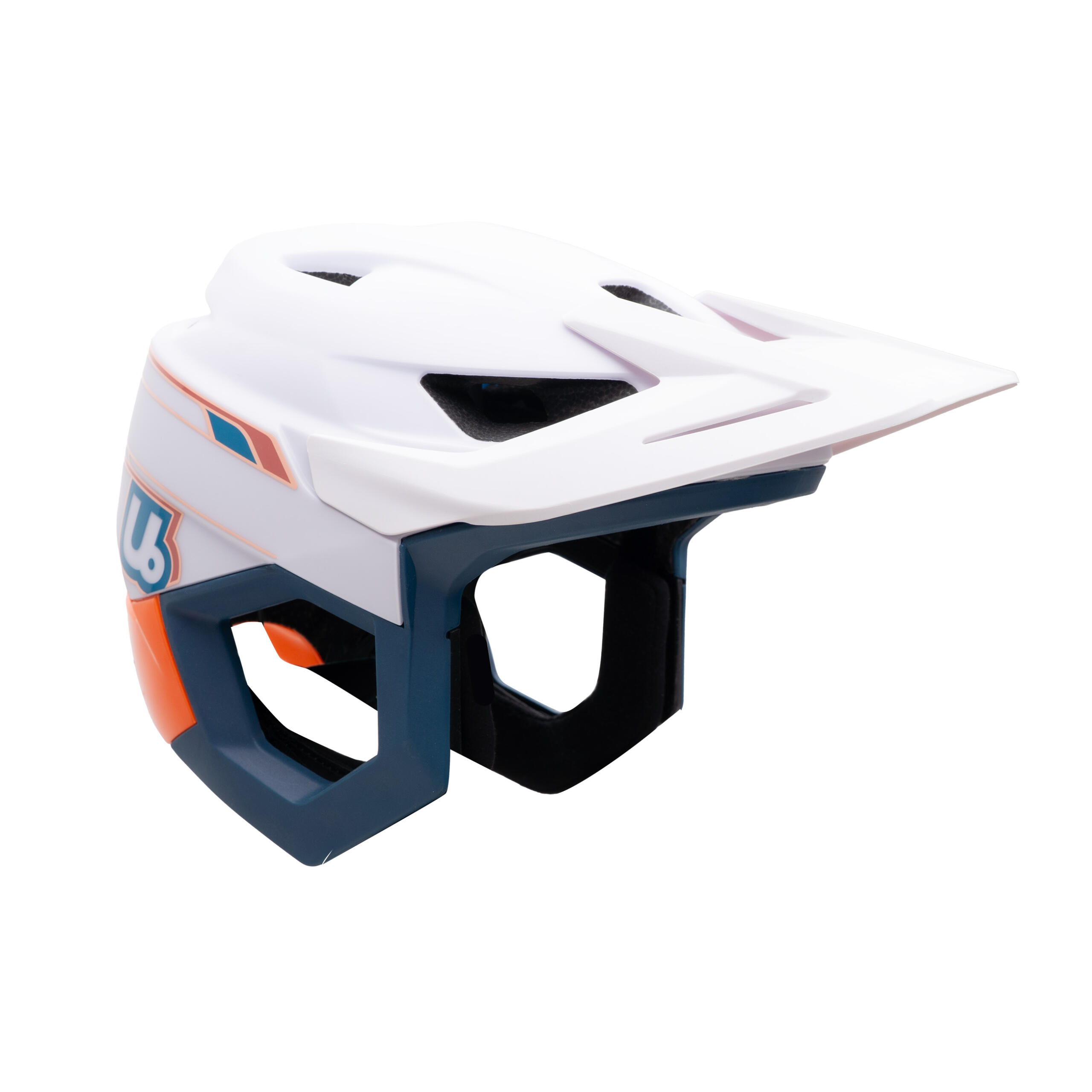 Casque Rascas - Artic Flare blanc/orange 2/6