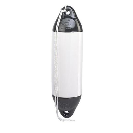Pare-battage Plastimo Performance 20 x 80 cm blanc/noir