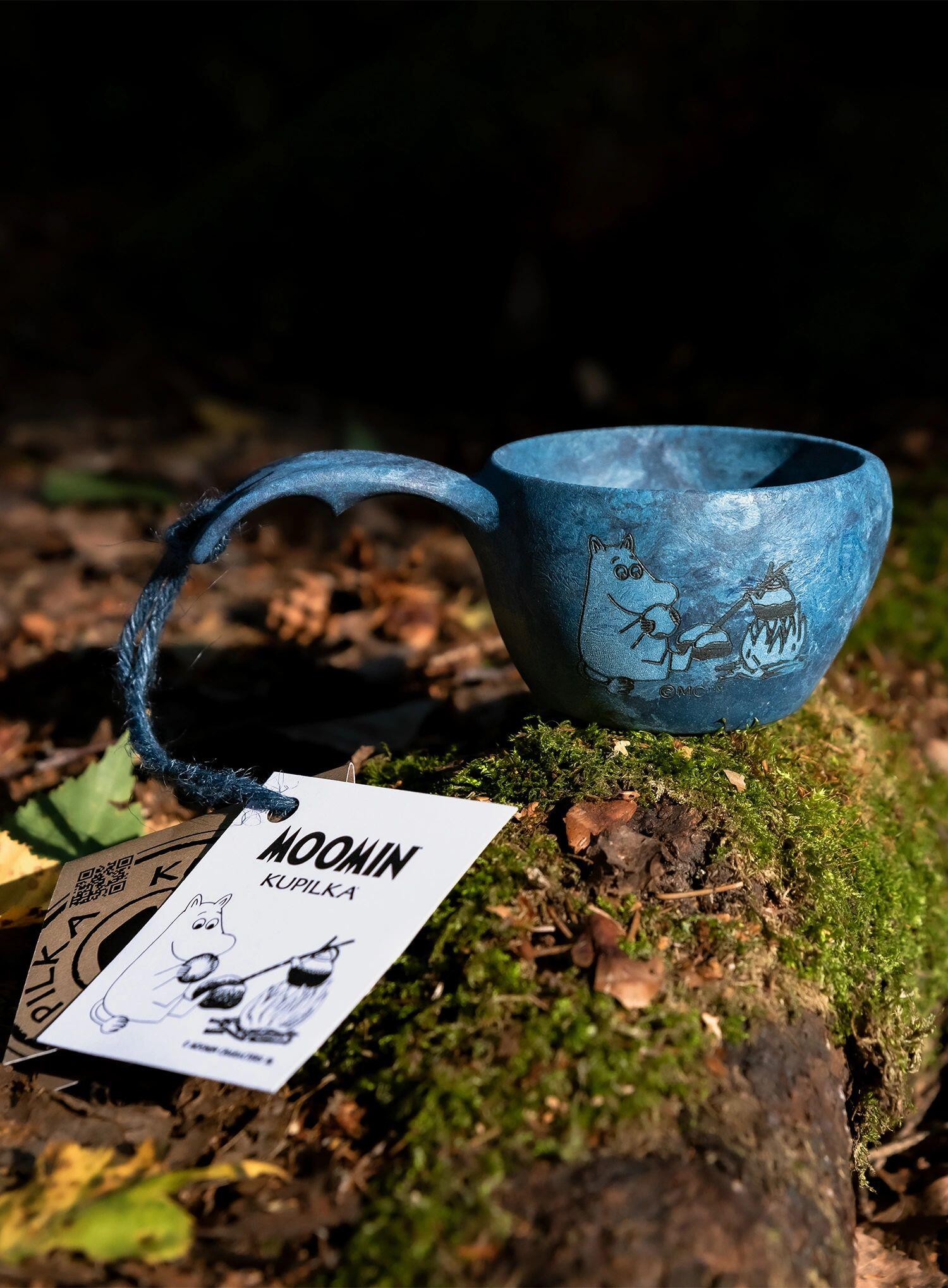Kubek turystyczny Kupilka 12 Moomin Moomintroll Coffee (0,12 l) - blue 3/3