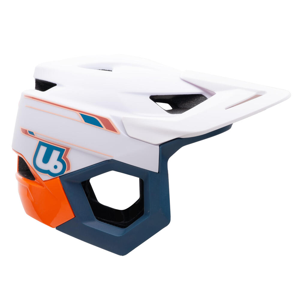 Rascas Helmet - Arctic Flare white/orange