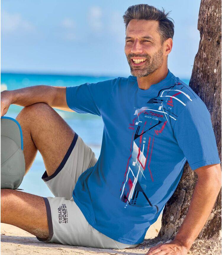 Lot de 4 Tee-Shirts Eté  4/7