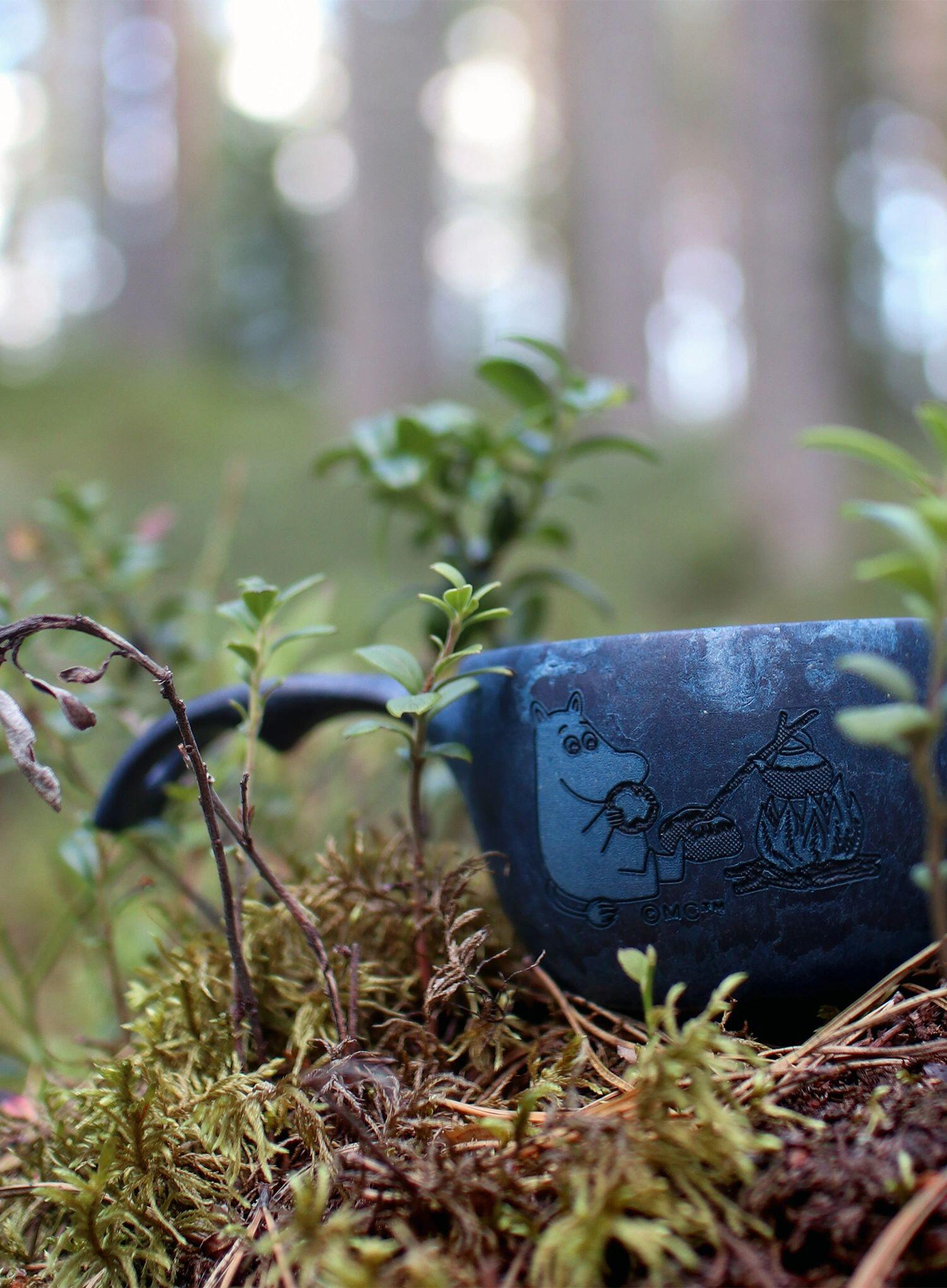 Kubek turystyczny Kupilka 12 Moomin Moomintroll Coffee (0,12 l) - blue 2/3