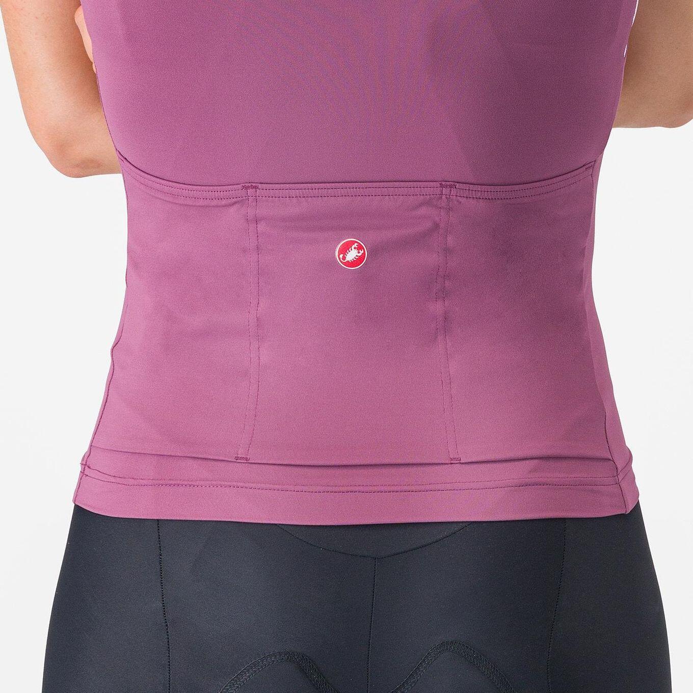 Castelli Women's Sole Top Purple 3/4