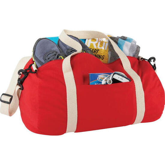 Sac De Voyage THE COTTON BARREL Mixte (Rouge) 45 x 25 x 25 cm
