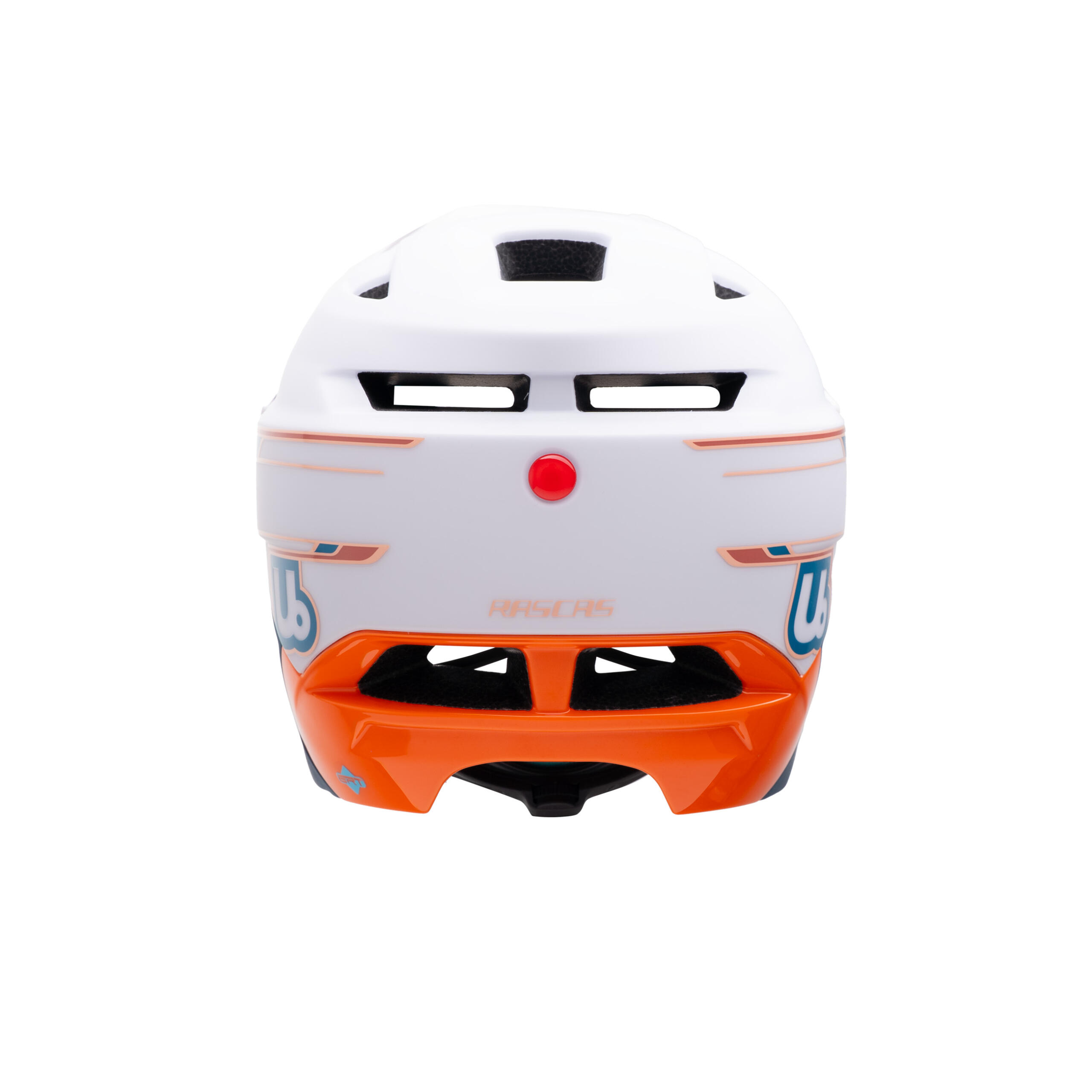 Casque Rascas - Artic Flare blanc/orange 6/6