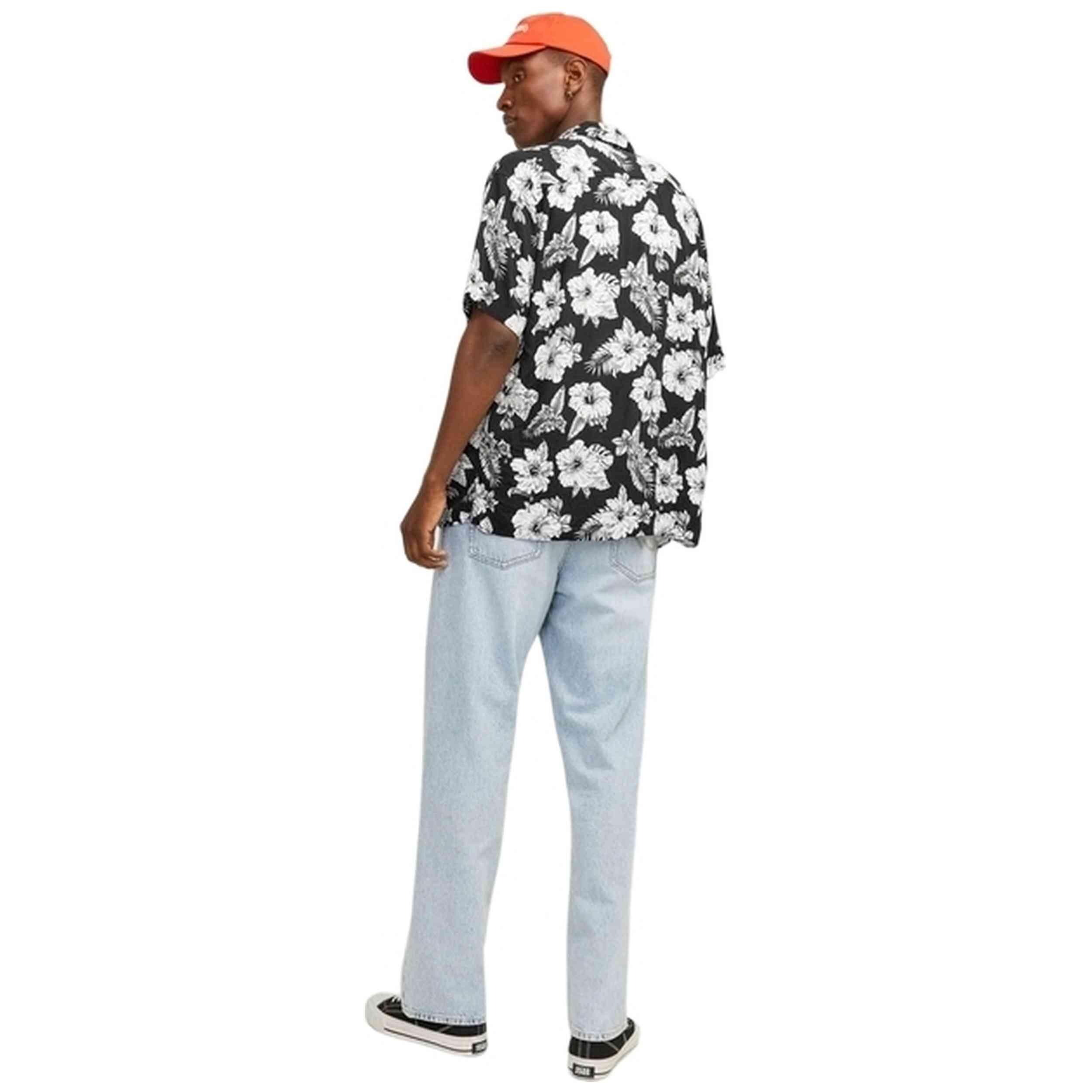 Chemise Jack&jones modèle JJGURU MONOCHROME AOP RESORT pour homme 2/5