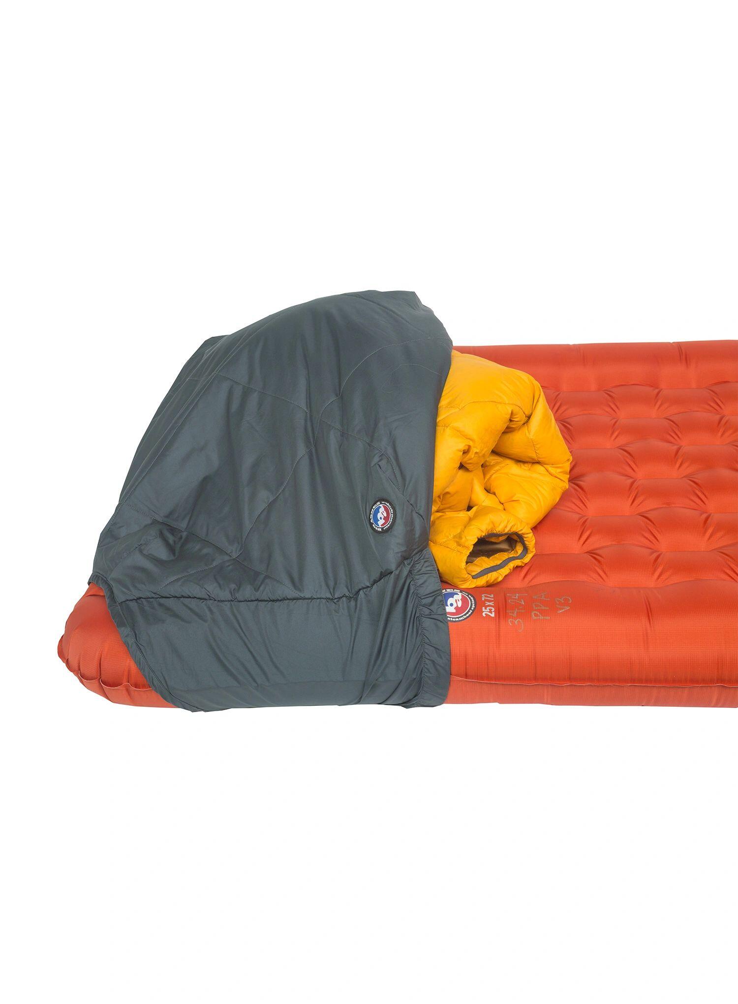 Poduszka turystyczna Big Agnes Sleeping Pad Pillow Barn - dark slate 5/6