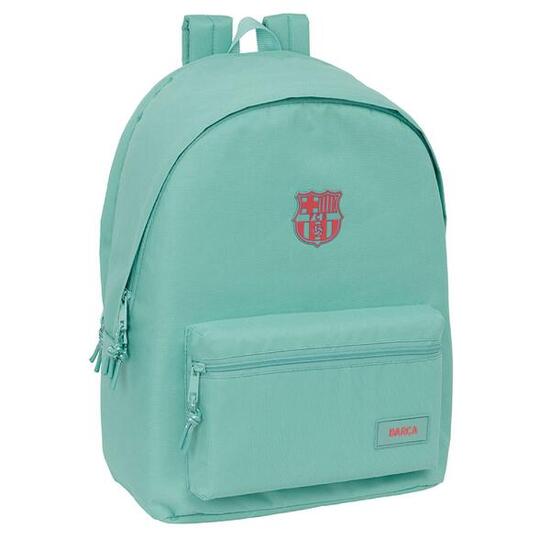 Sac à Dos Scolaire FC Barcelona Ordinateur 15,6'' Vert Mousse USB 24,6 L