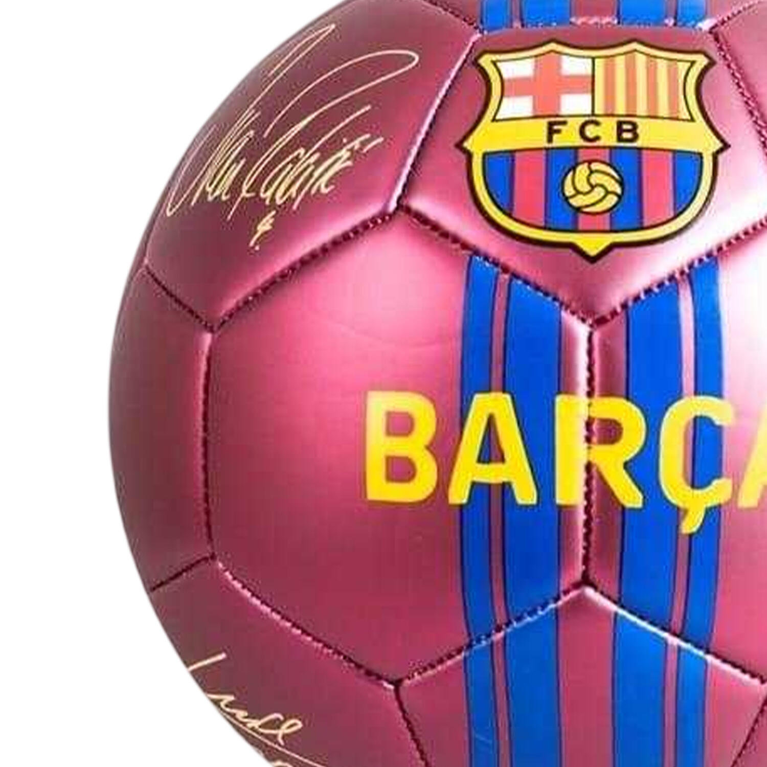 Ballon De Foot Motif/style Lettrage TEAM PHANTOM (Rouge / Bleu) Taille 5 2/2