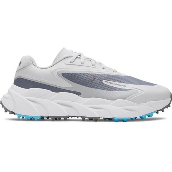 Chaussures de golf Under Armour Halo Hybrid SL pour homme, grises