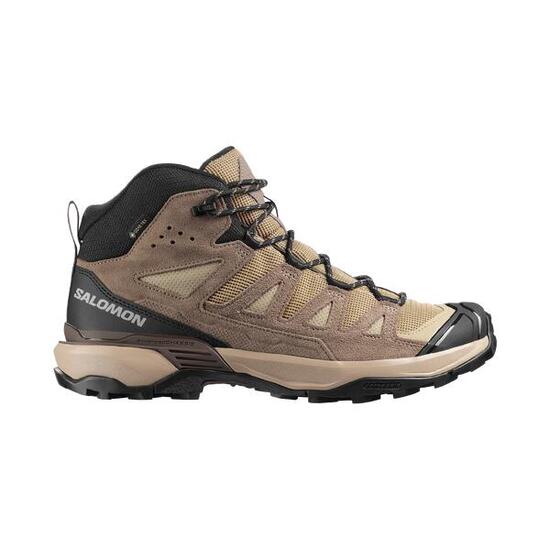 Herren Wandern Schuhe X ULTRA 360 LEATHER MID GORE-TEX