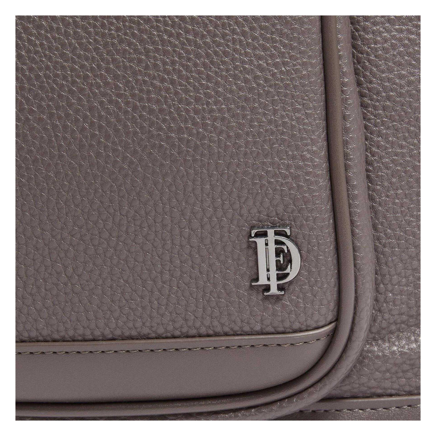 Pebbled Travel Backpack (Charcoal) 3/4