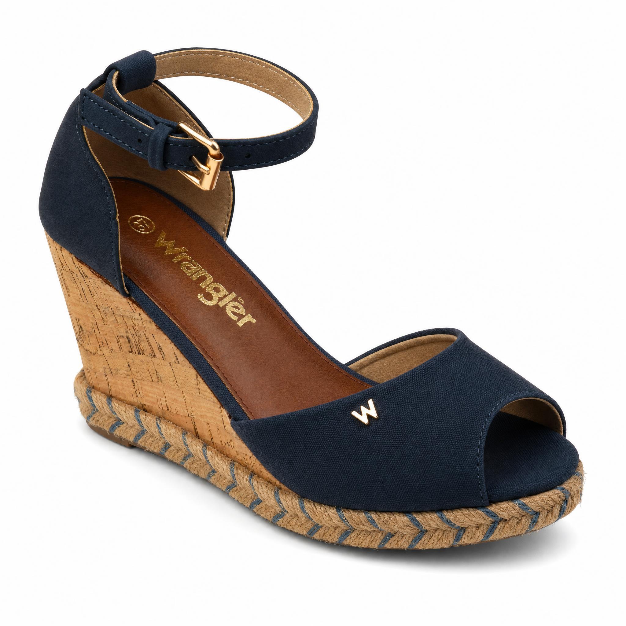 Sandały damskie Wrangler LORETTA WOMEN WEDGE 5/6