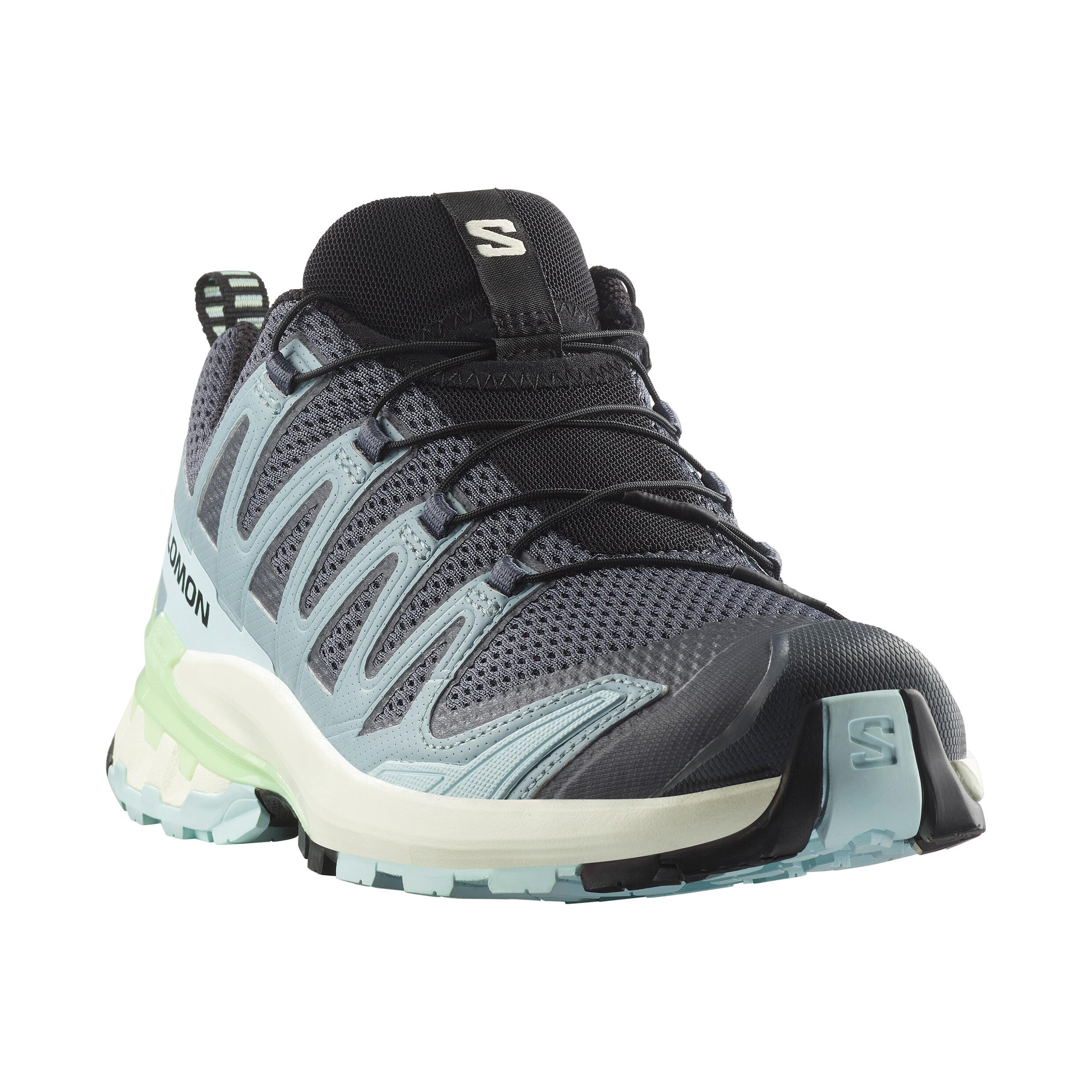 Damen, Trailrunning-Schuhe, XA PRO 3D V9,  Grau 4/6