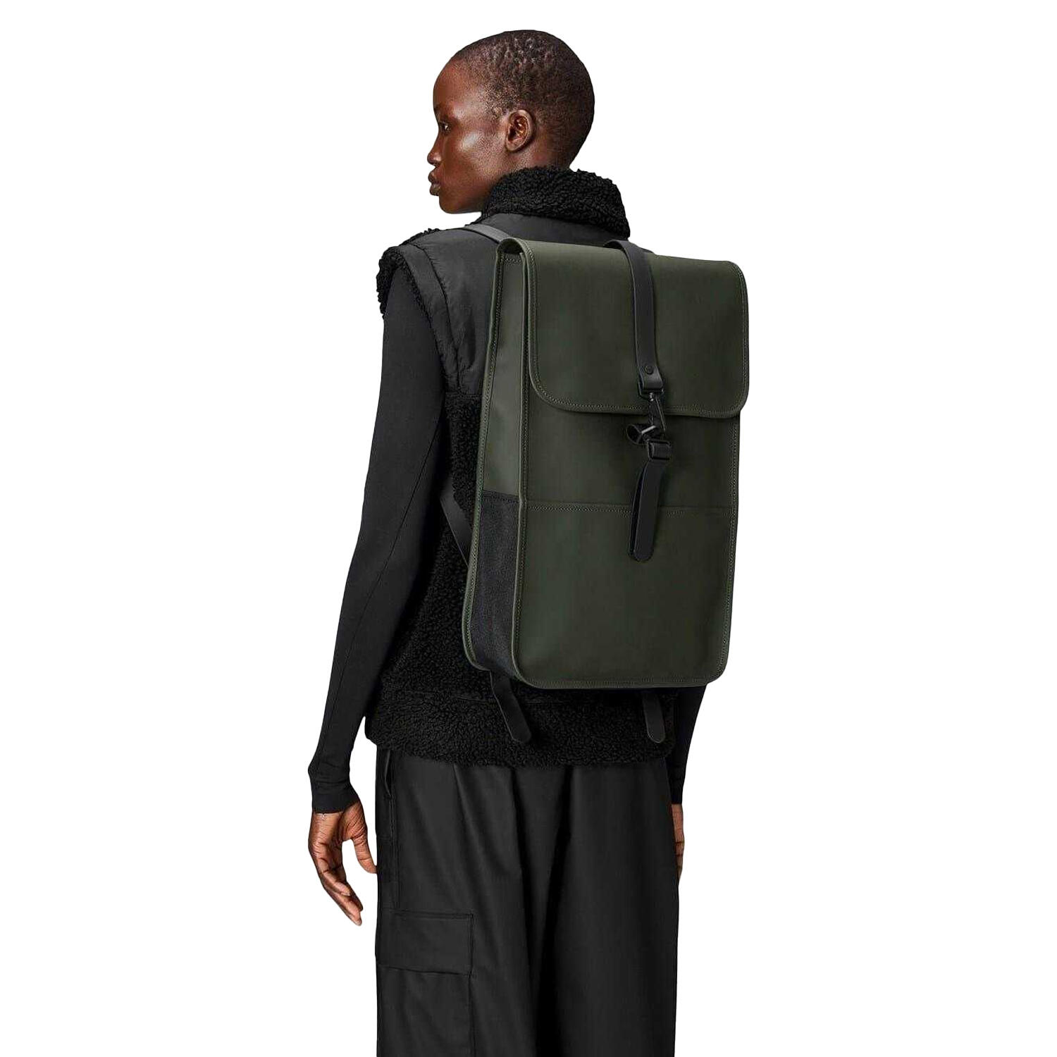 Commuter Backpack (Green) 3/3