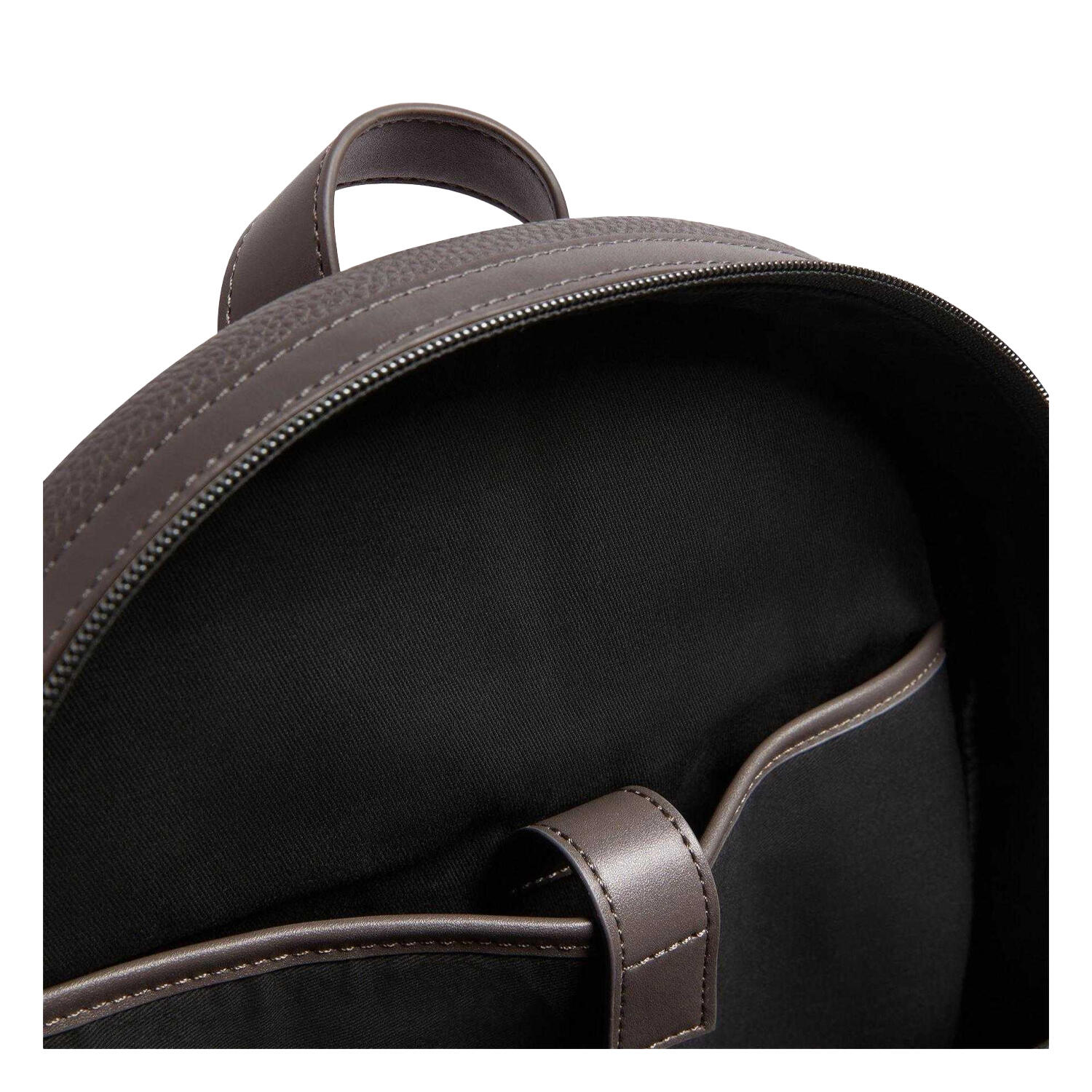 Pebbled Travel Backpack (Charcoal) 4/4
