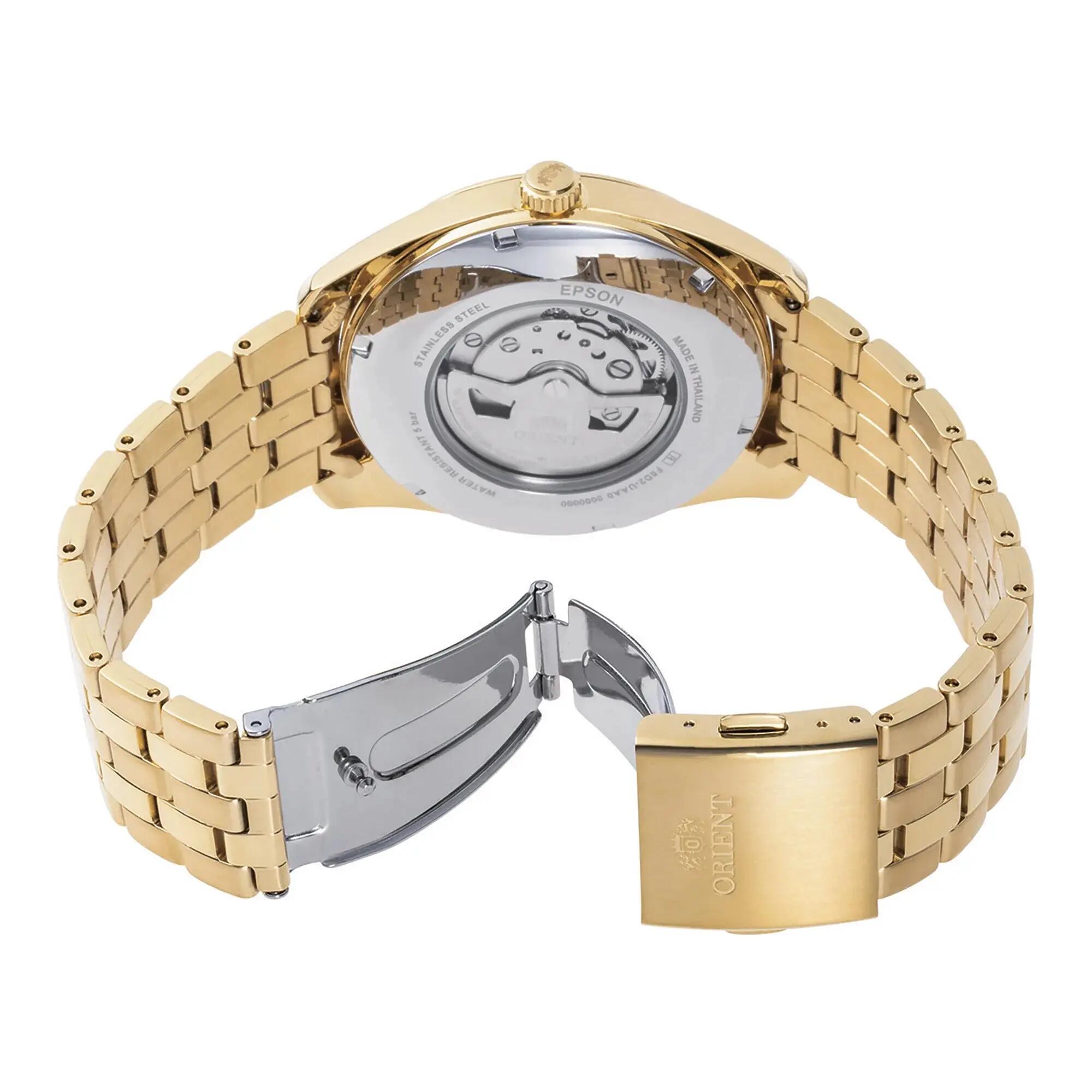ORIENT RA-BA0001G Mehrjahreskalender mechanische Uhr Edelstahl 2/3