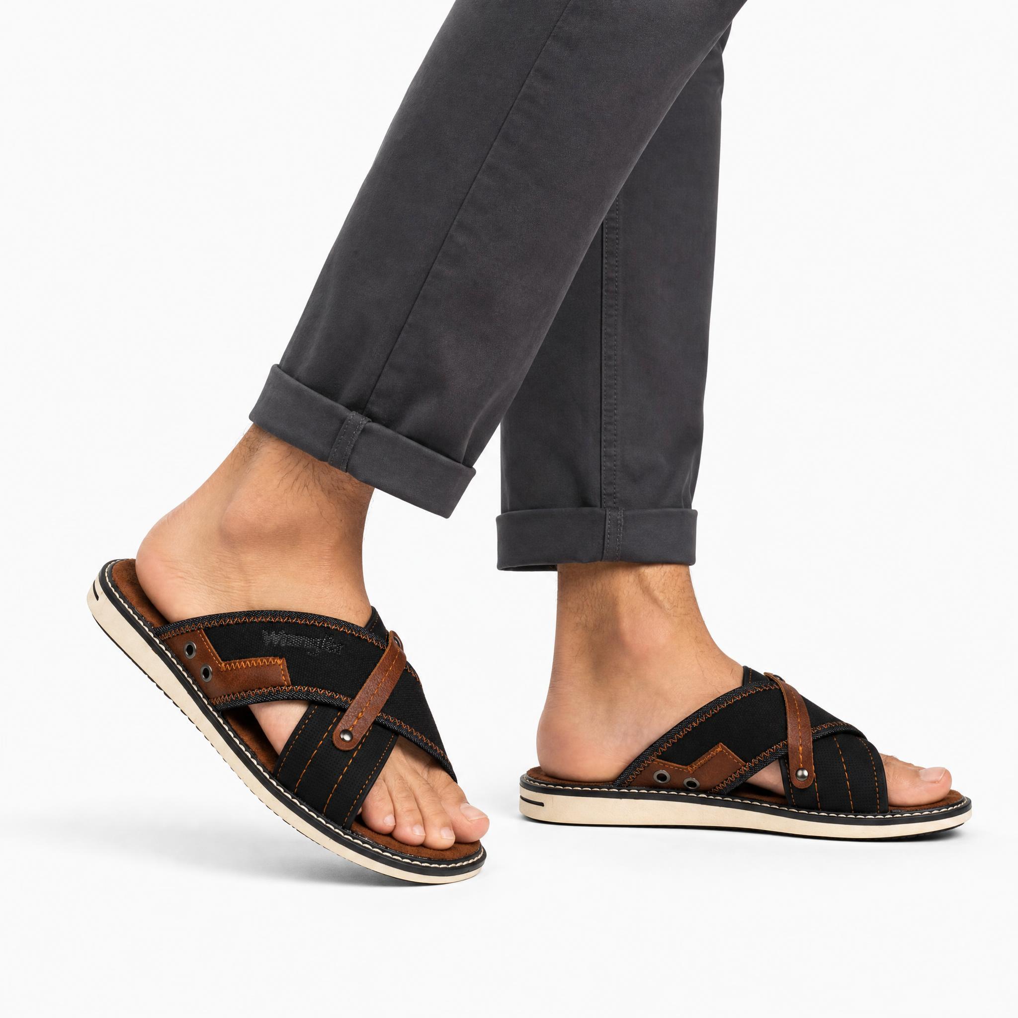 Klapki męskie Wrangler CALVIN SLIDER MEN LOW 6/6