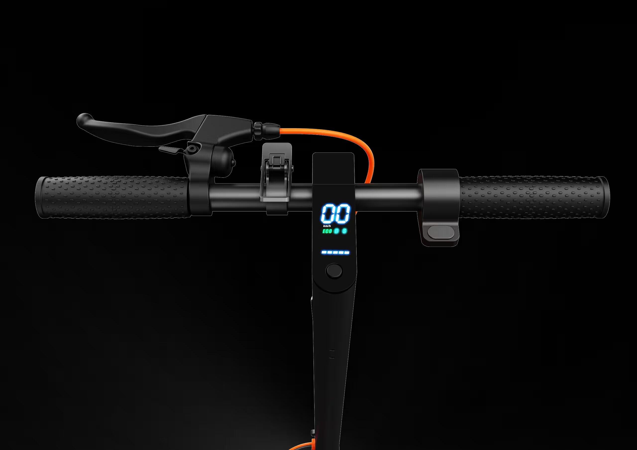 Trotinete T3S APP Piscas 36V 7.8Ah 25km Pneus Maciços 8.5" Dobrável 6/6