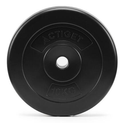 Obciążenie bitumiczne Actiget 10 kg talerz kompozytowy do sztangi hantli 31 mm