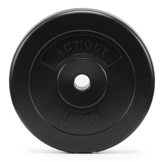 Obciążenie bitumiczne Actiget 10 kg talerz kompozytowy do sztangi hantli 31 mm