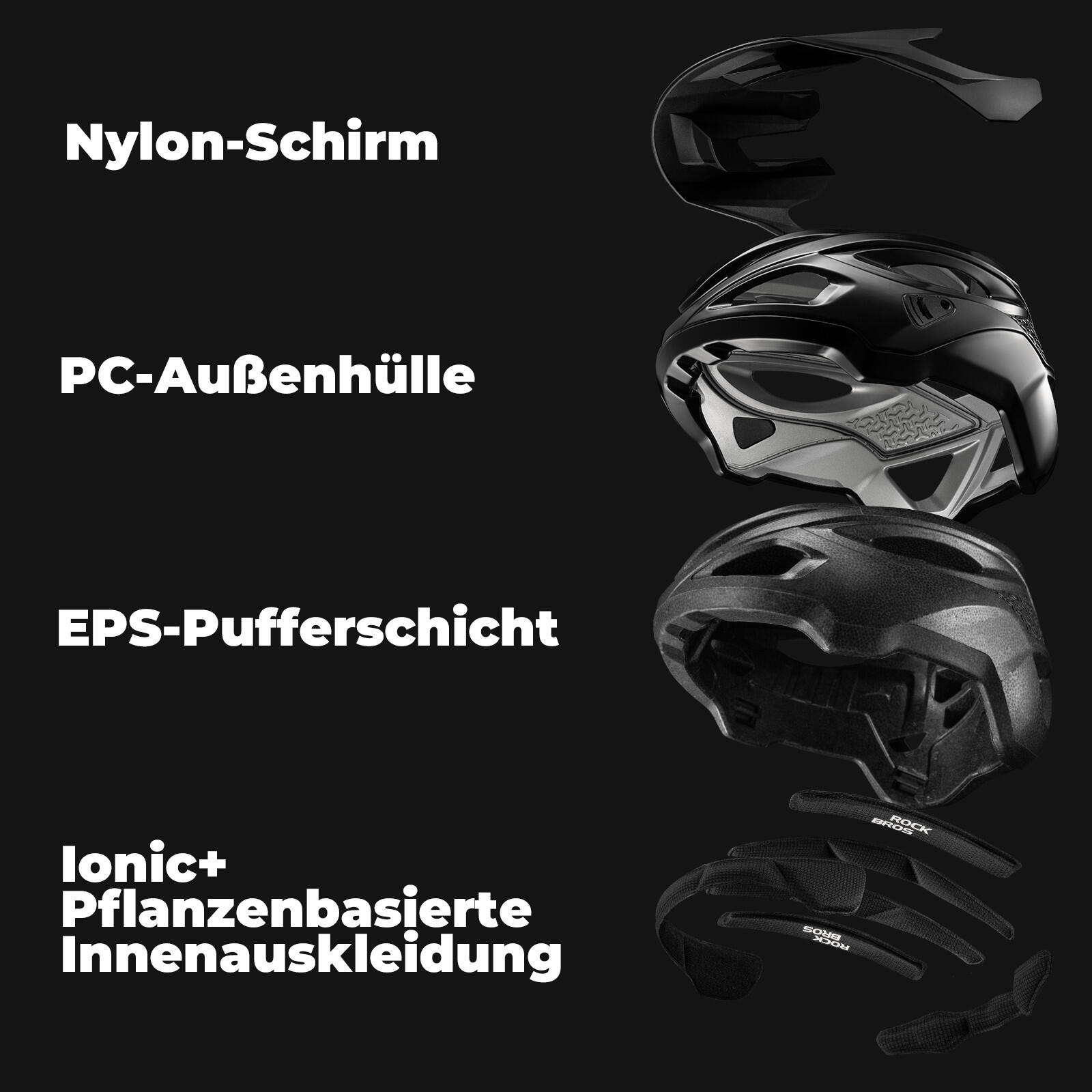 ROCKBROS Mountainbike Fahrradhelm 2/6