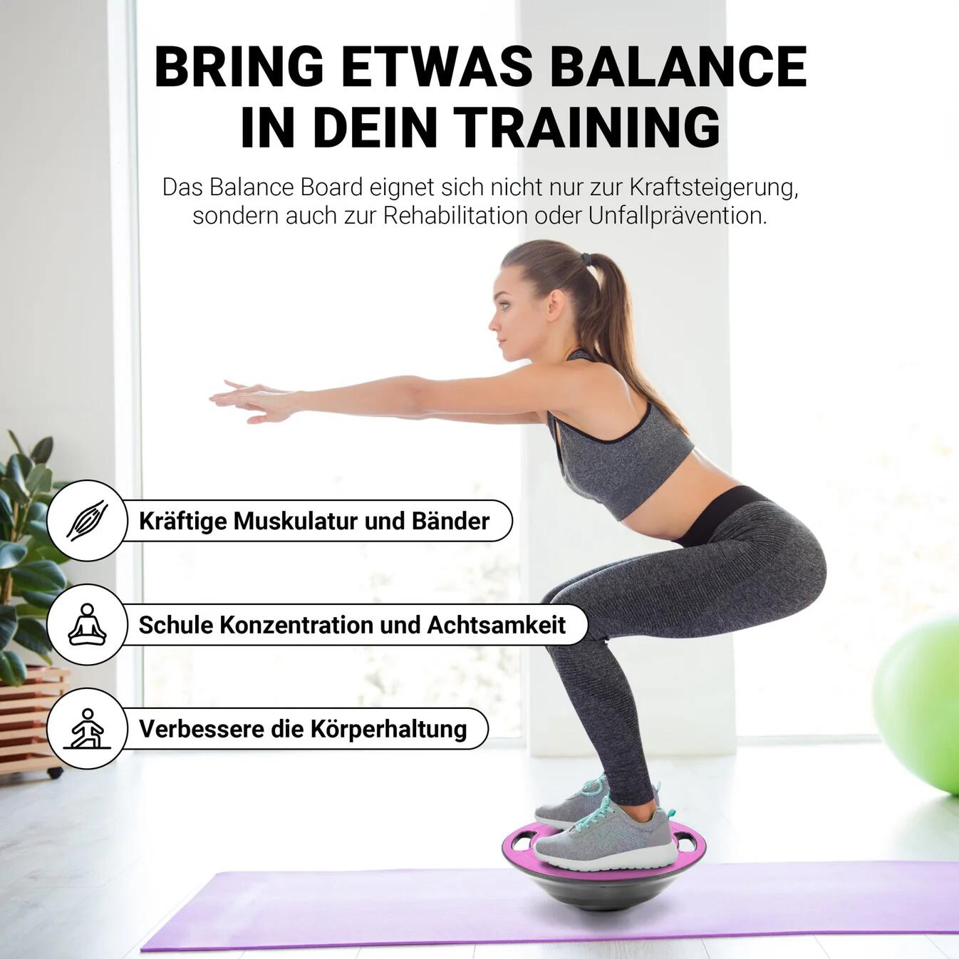 Balance Board Kunststoff 5/7