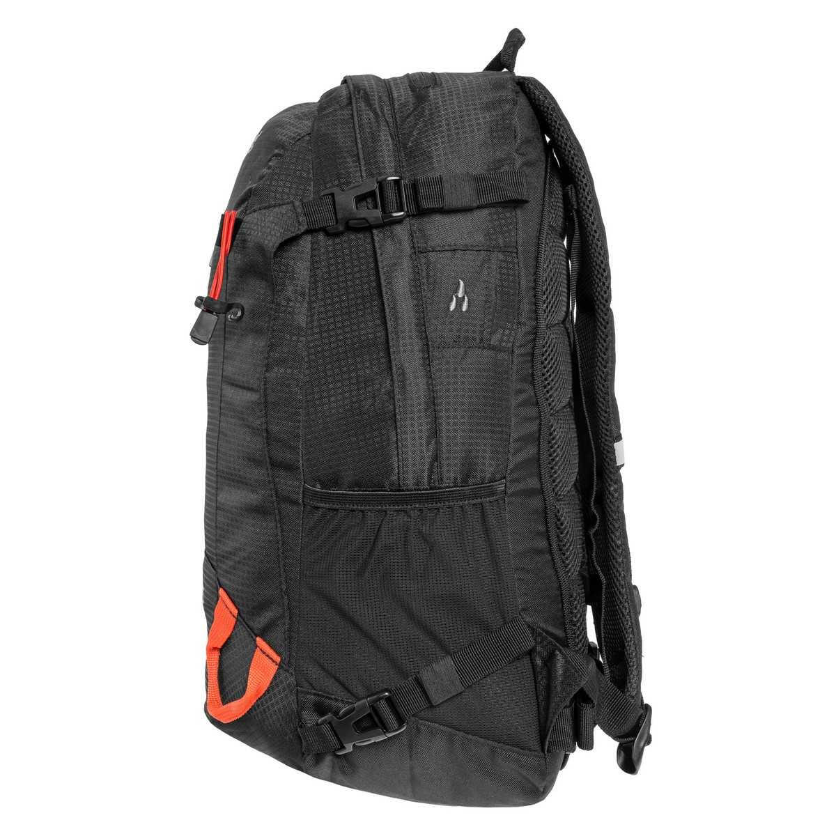 Trek 25L Backpack (Black/Red) 4/4