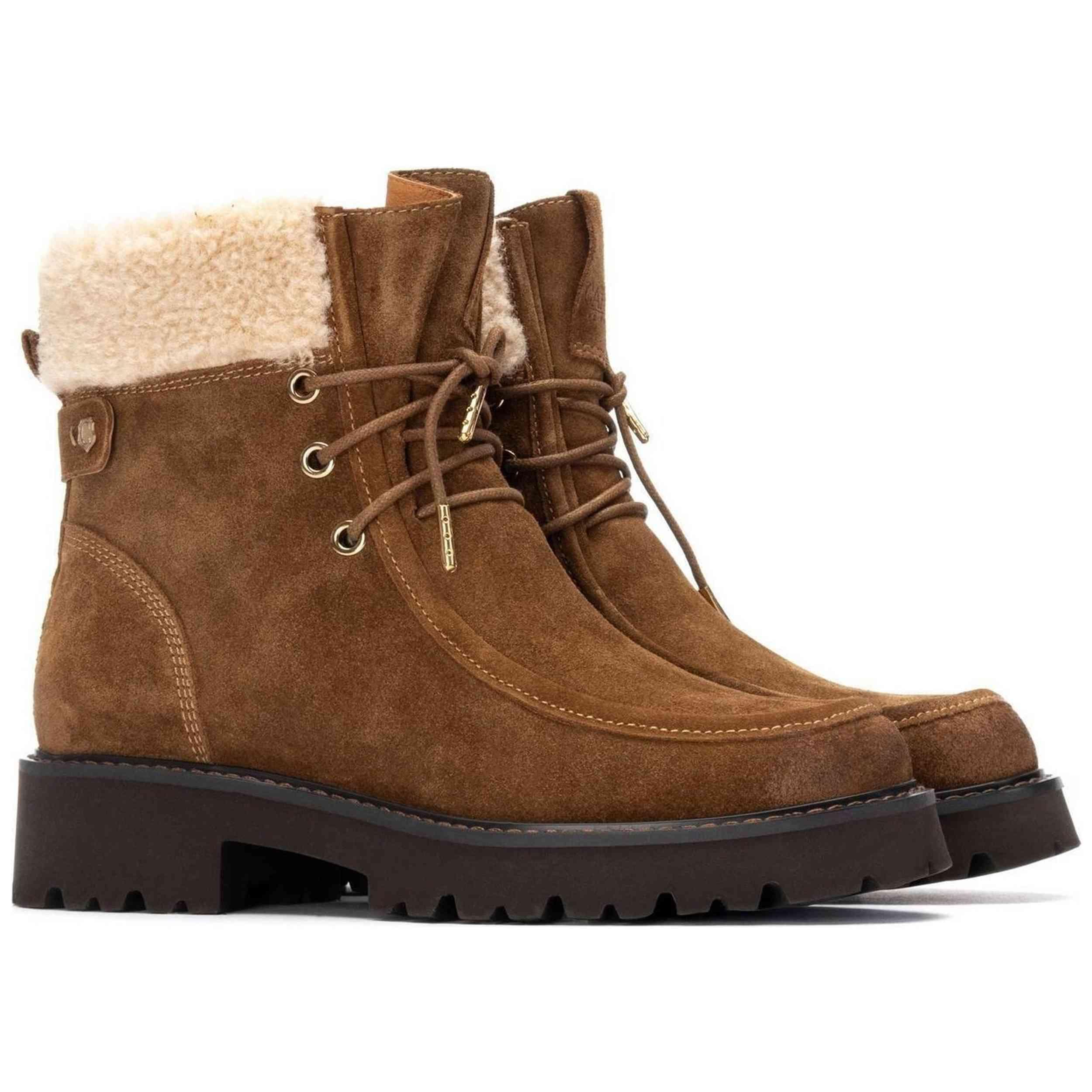 Bottes Carmela modèle 162717-CAMEL pour femmes 2/5