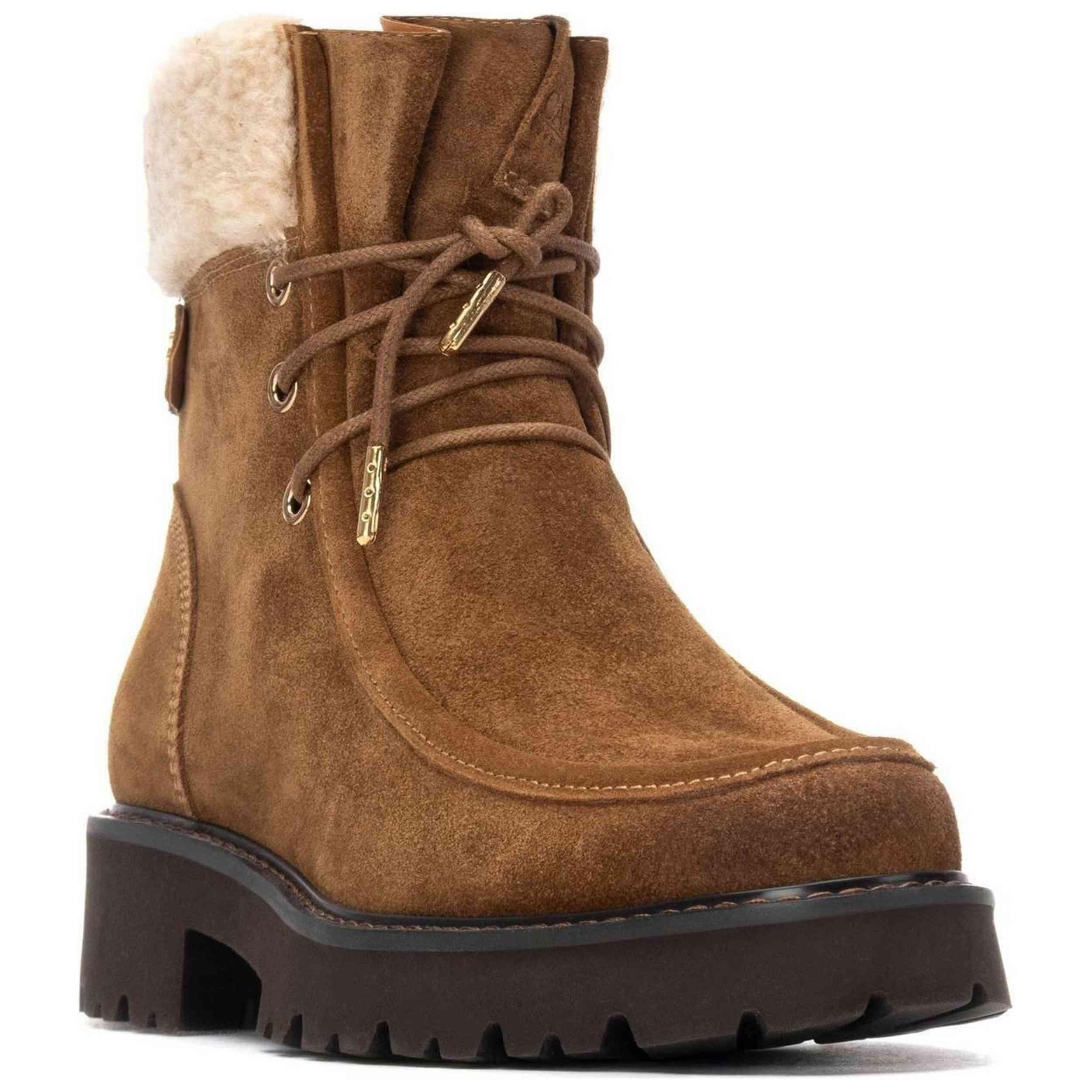 Bottes Carmela modèle 162717-CAMEL pour femmes 4/5