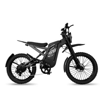 Ouxi gt2000 fatbike – zwart/grijs - skinnybike