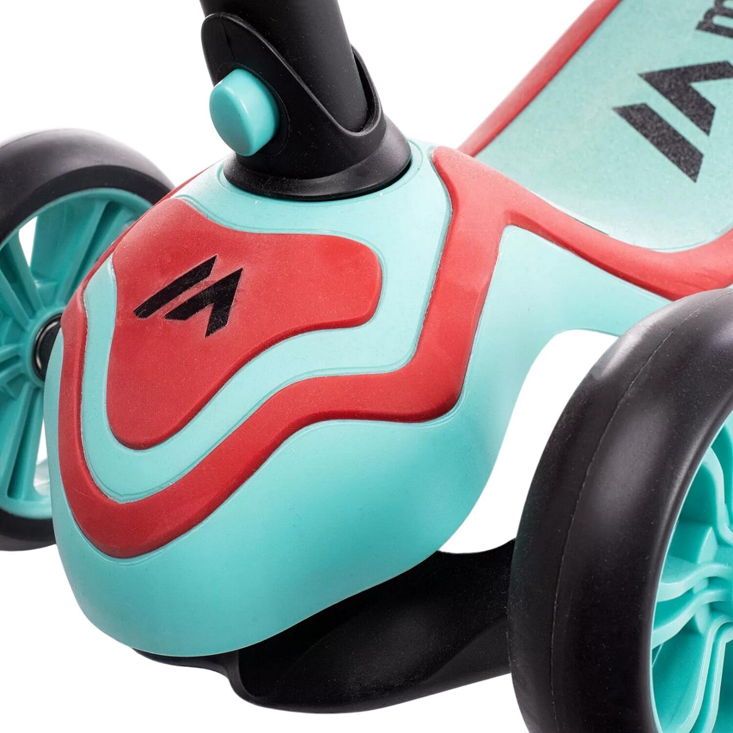 Roller "Pudding II" Kinder Ozean/Rot 3/4
