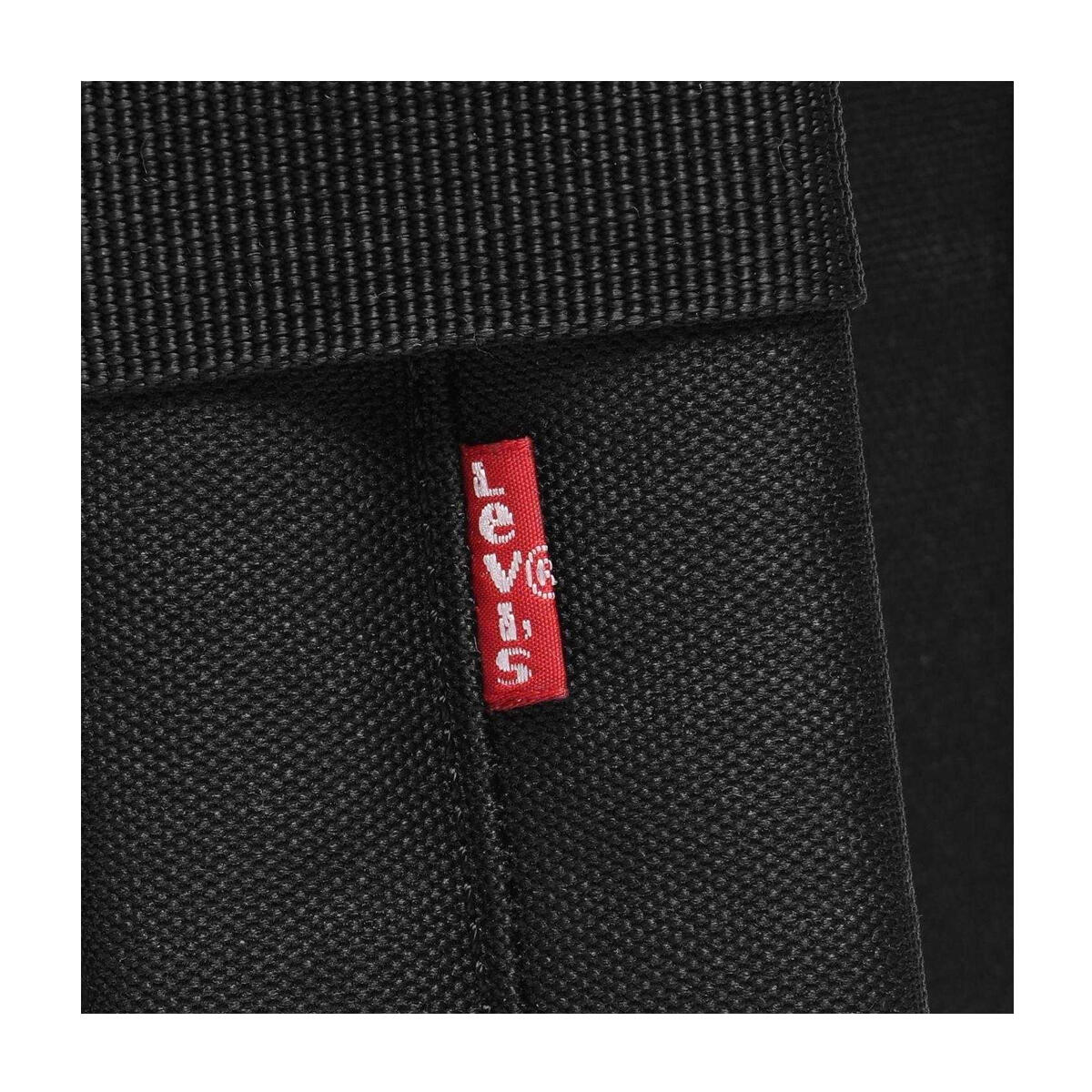 Logo Friendly Tab Detail Backpack (Black/Red) 3/5
