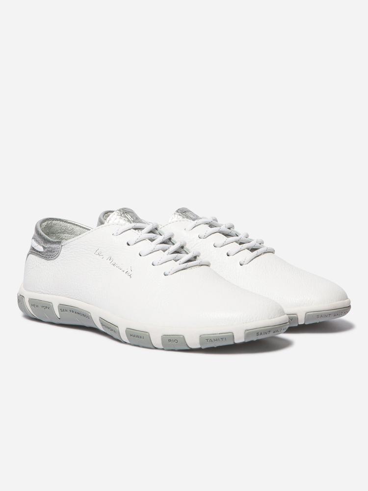 Baskets femme JAZARU Extra Blanc/Silver 4/5