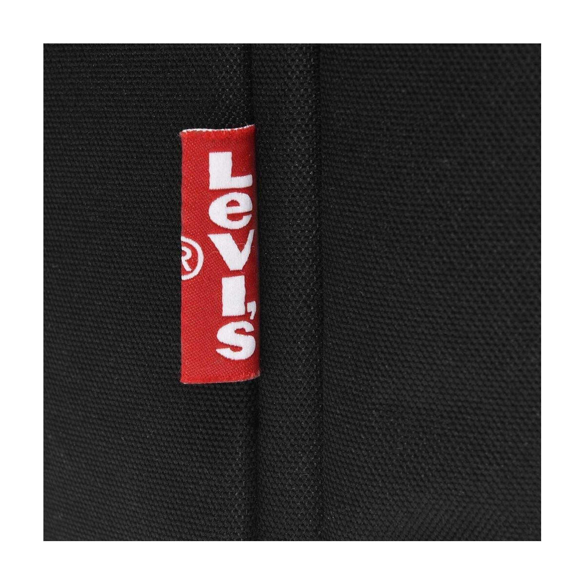 Logo Friendly Tab Detail Backpack (Black/Red) 4/5