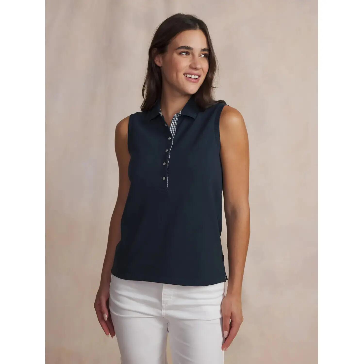 Polo sans manches femme TBS Lizzi 2/5