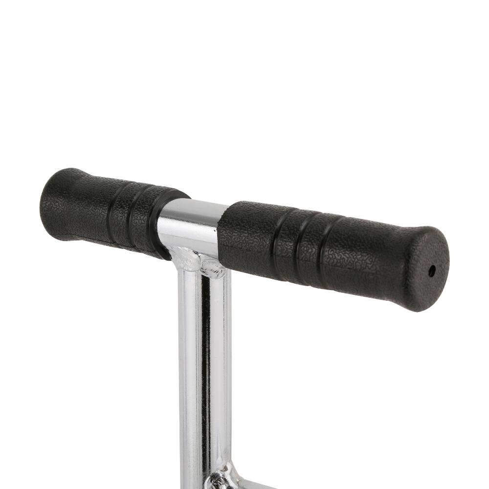 Barre hexagonale ouverte chromée 315 kg à double prise Fitness Tech 6/6