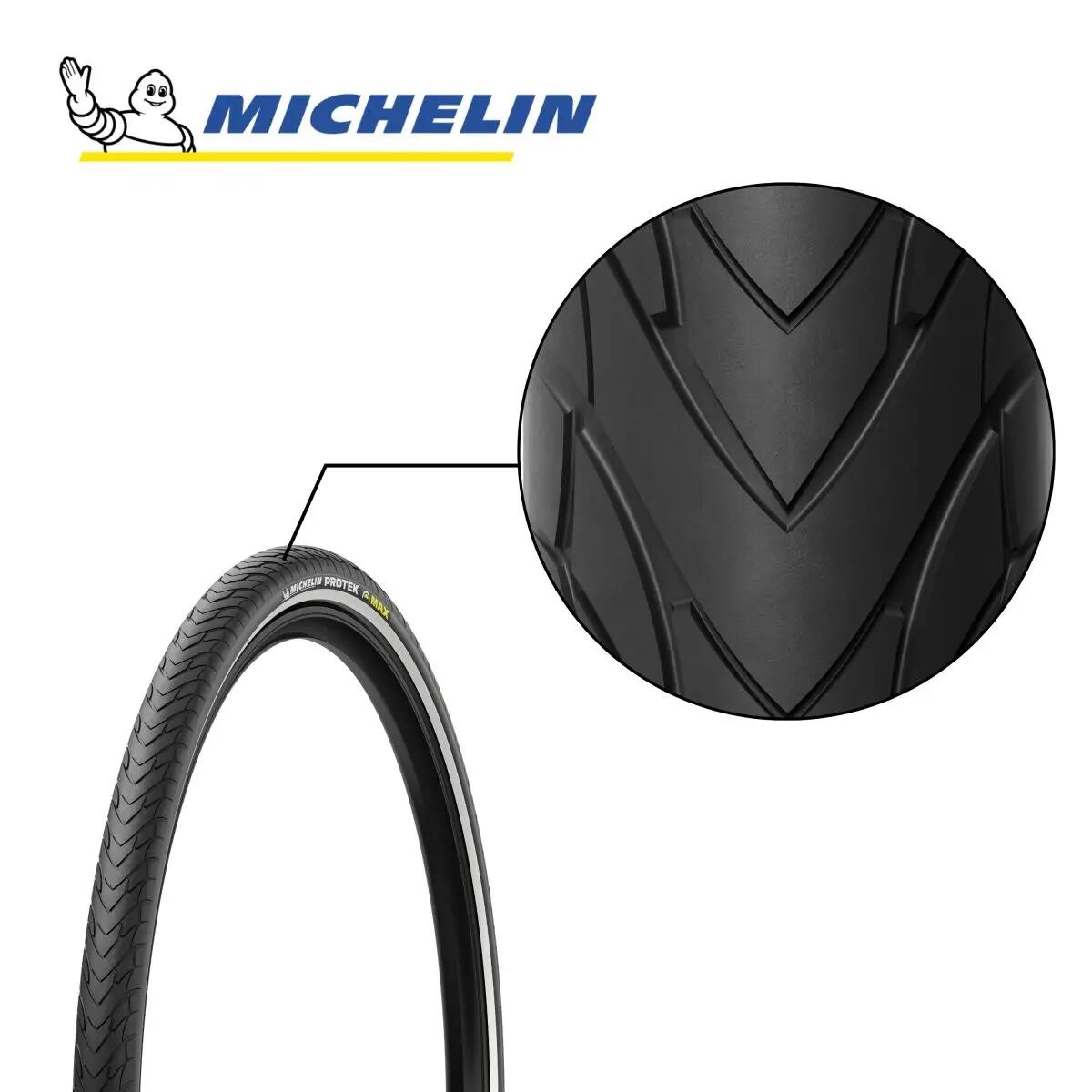 Lot de 2 pneus vélo urbain anticrevaison 700x40C 42-622 VAE 3/7